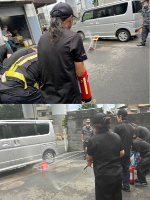 ９月５日に防災訓練を実施しました