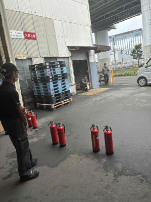 ９月５日に防災訓練を実施しました