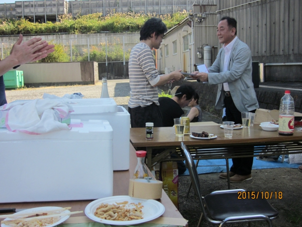 10/18 社内バーベキュー大会を開催しました